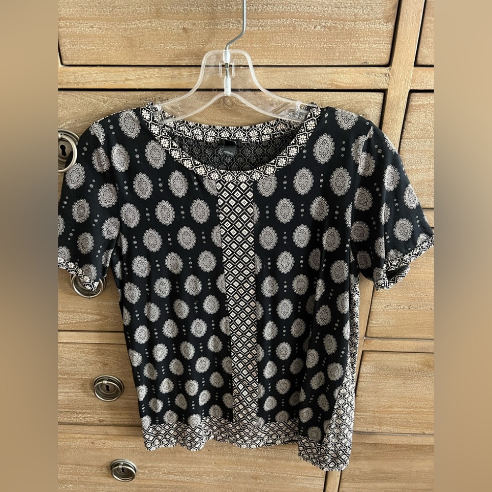 Cotton knit tee from J Crew XS